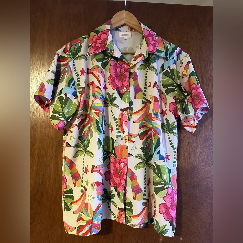 MERCEDES CAMPUZANO Tropical Shirt